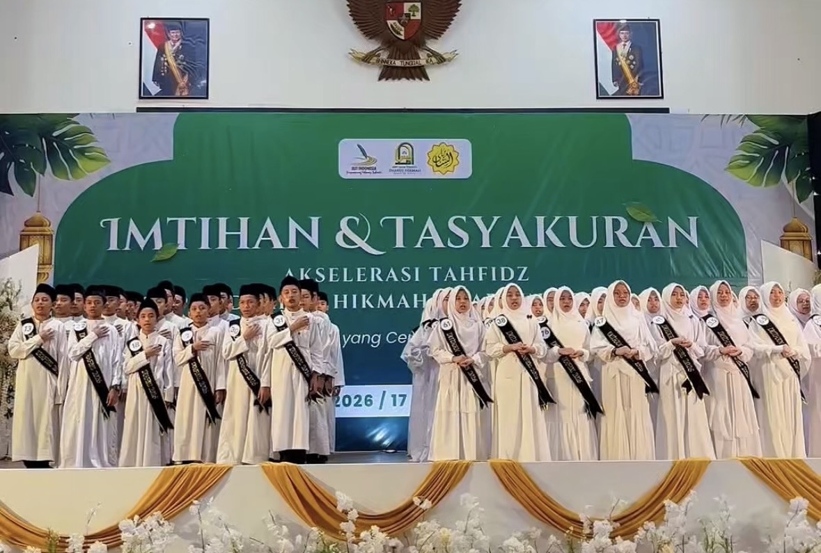 Imtihan dan Tasyakuran SMP IT DHBS